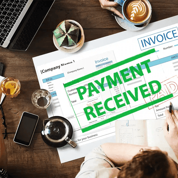 Medical claim payment received confirming successful revenue cycle management